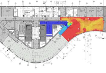 CFD-Simulation - Rauchausbreitung